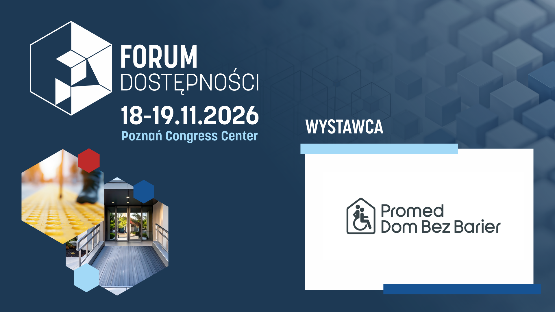Promed Dom Bez Barier – wystawca 4. Forum Dostępności